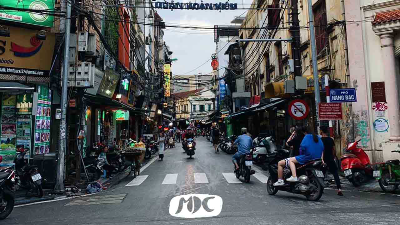 Calles de Hanoi, Vietnam. Fotografía: Lydia Gracia