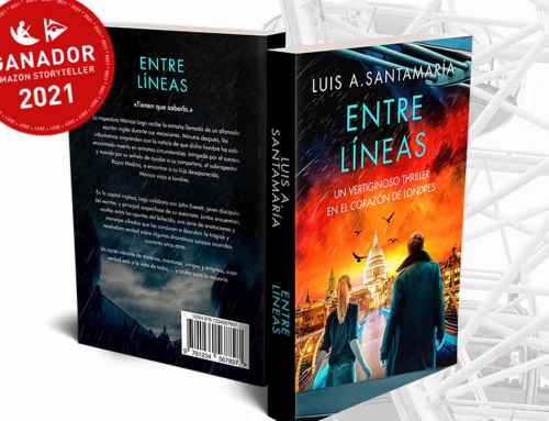 Entre Líneas: Un vertiginoso thriller en el corazón de Londres, un libro de Luis A. Santamaría